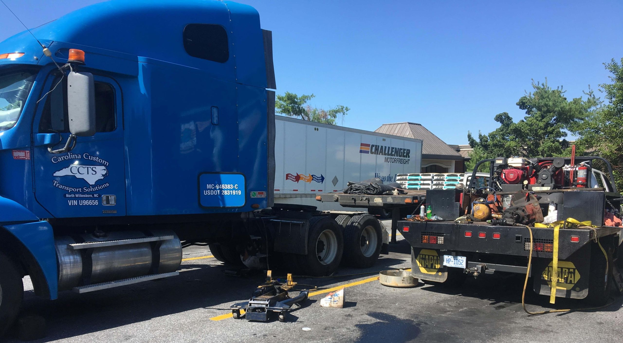 30-Minute Emergency Truck Repair I-77 Exit 270 